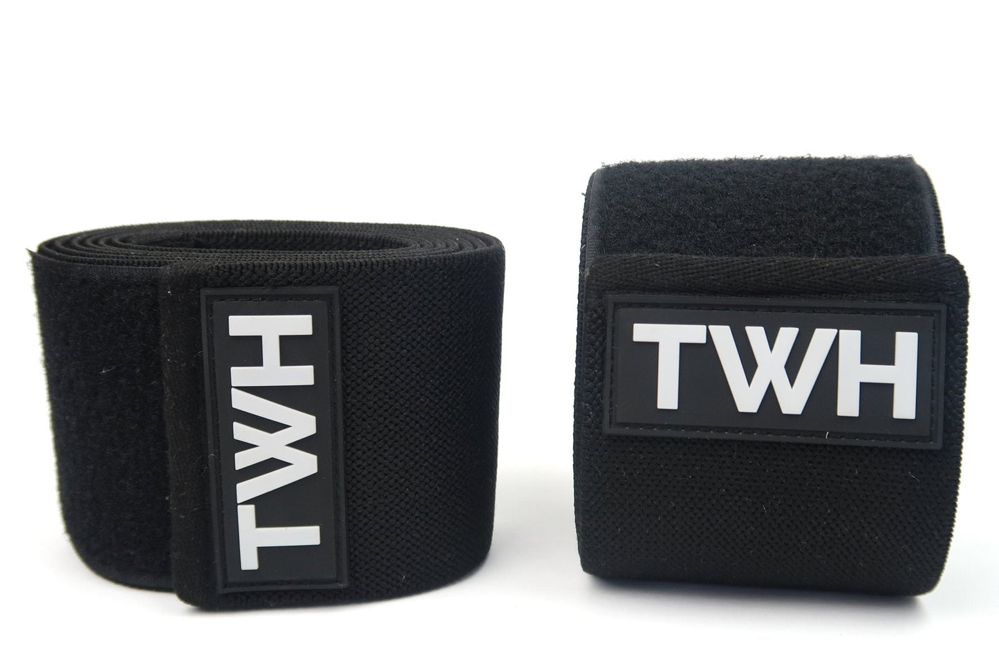 BLACK KNEE/ ELBOW STRAPS - STORE TWHknee/elbow straps