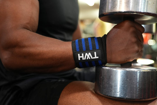 BLUE WRIST WRAPS - STORE TWHwrist straps