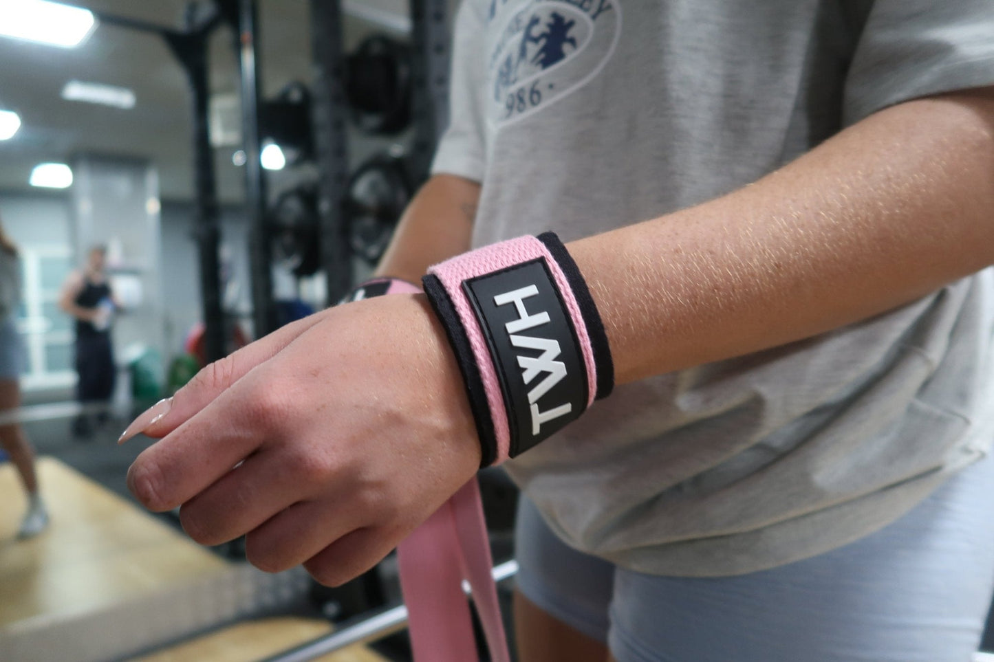 PINK LIFTING STRAPS - STORE TWH