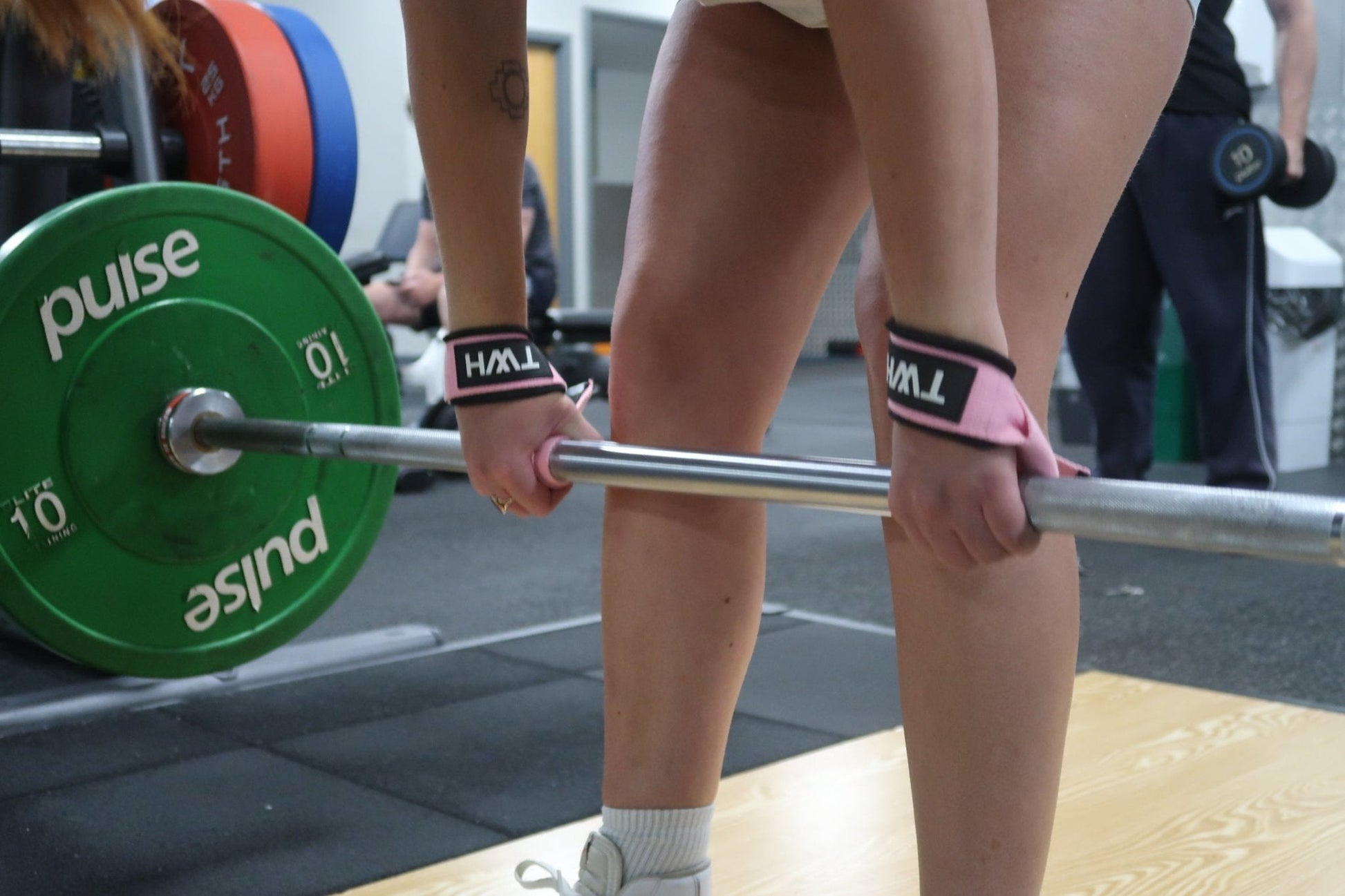 PINK LIFTING STRAPS - STORE TWH